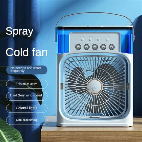 PORTABLE 3-IN-1 AIR CONDITIONER FAN AND COOLER- INSTANT COOLING FOR HOME AND OFFICE