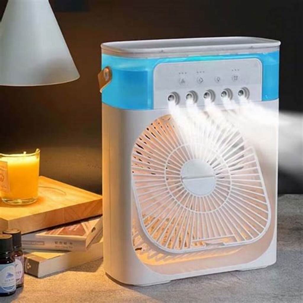 PORTABLE 3-IN-1 AIR CONDITIONER FAN AND COOLER- INSTANT COOLING FOR HOME AND OFFICE